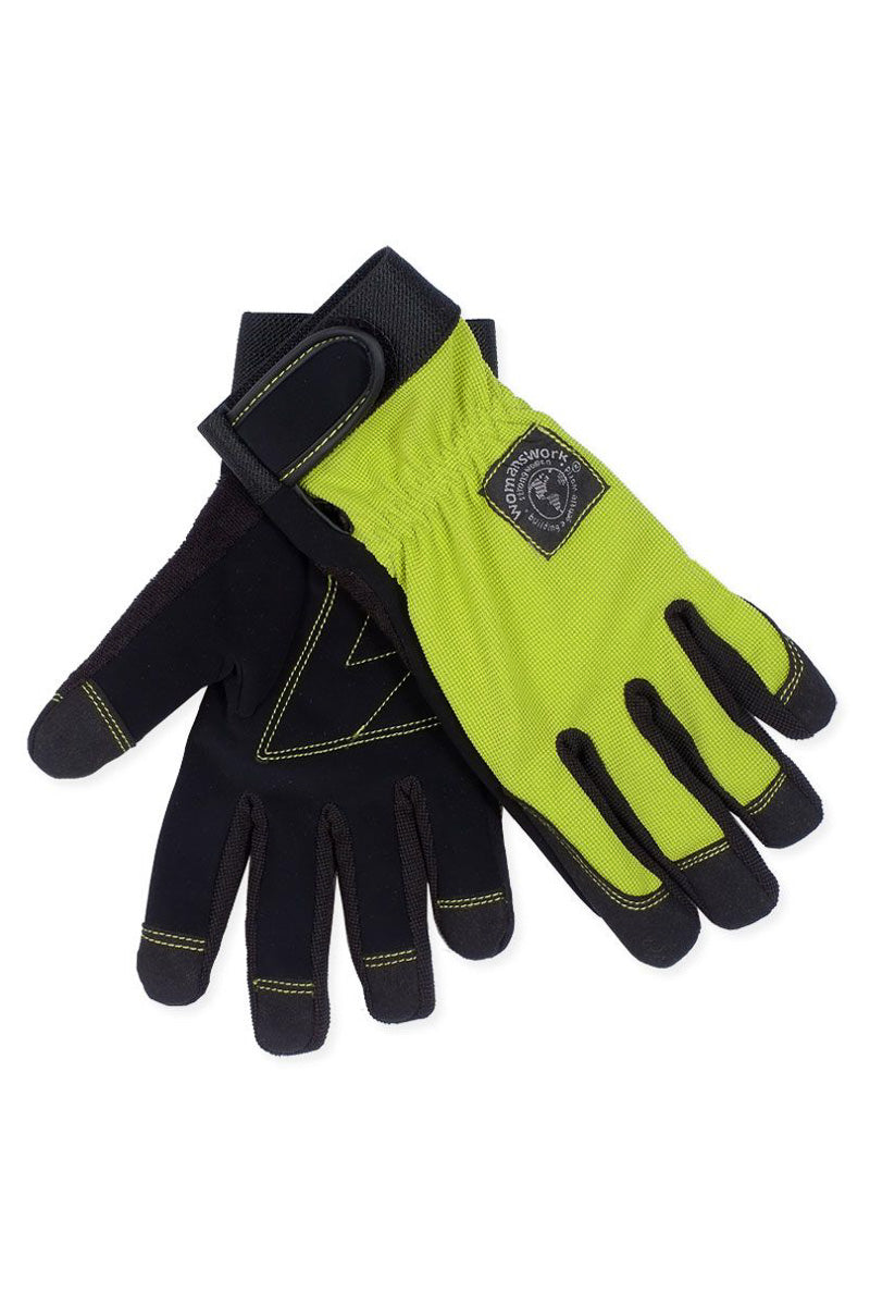 Womanswork Digger Gloves Large Green