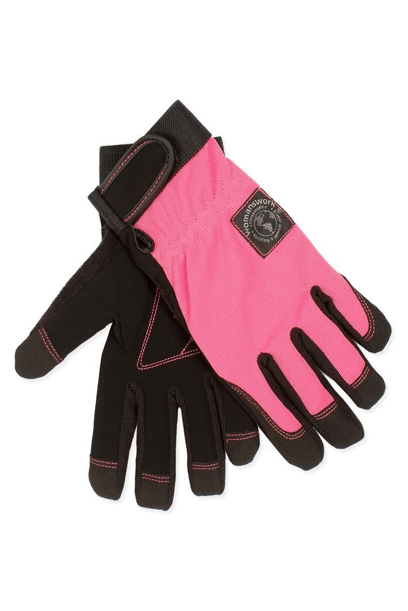 Womanswork Digger Gloves Small Magenta