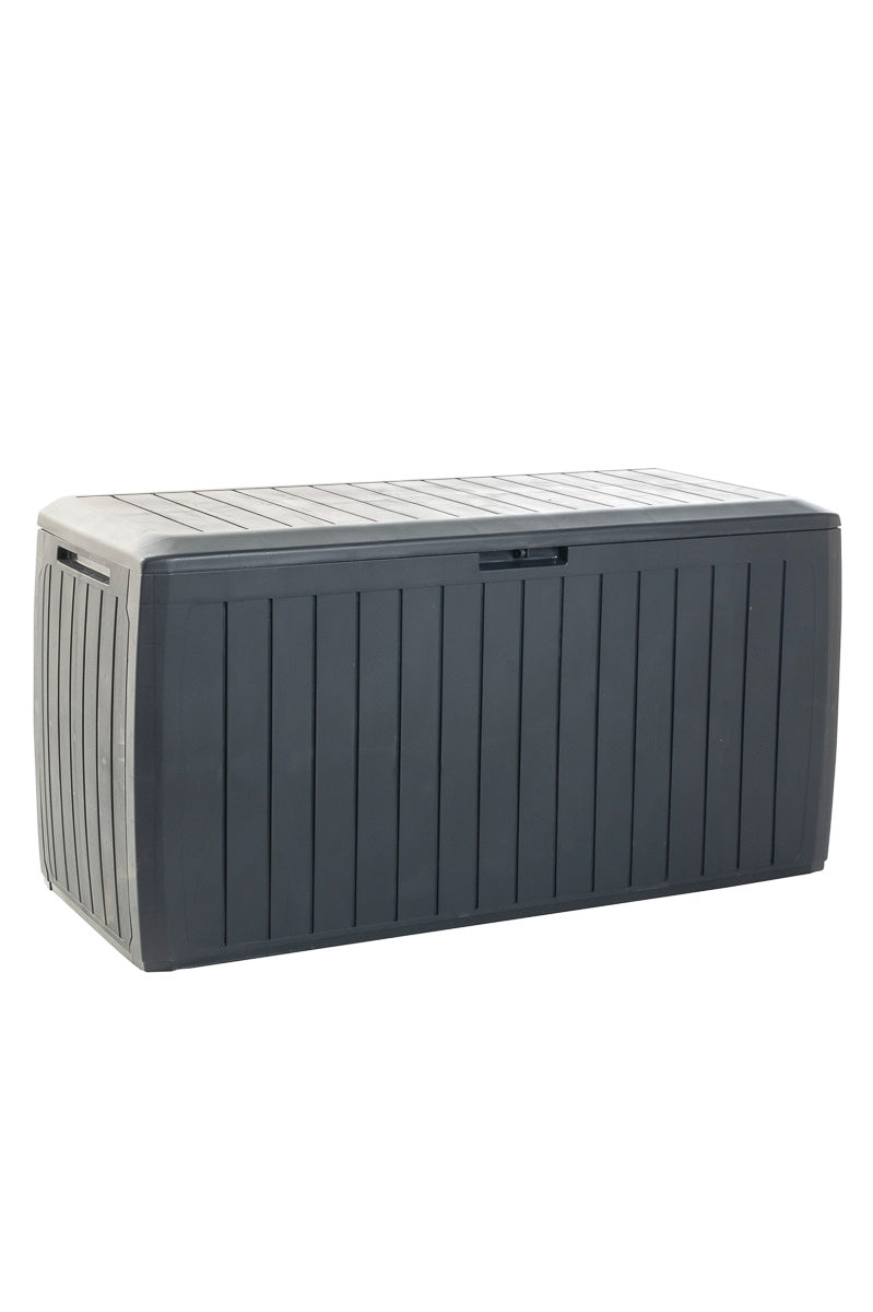 Alfresco Urban Board Plastic Storage Box with Wheels and Lock Hole