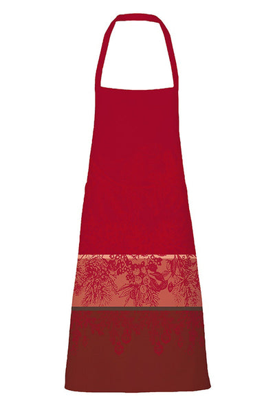 Garnier-Thiebaut Couronne De Noel Rouge Apron