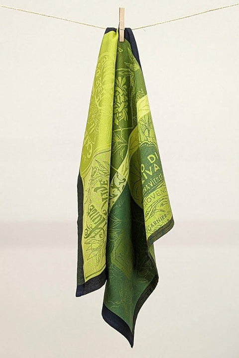 Garnier-Thiebaut Olives Vintage Vert Towel