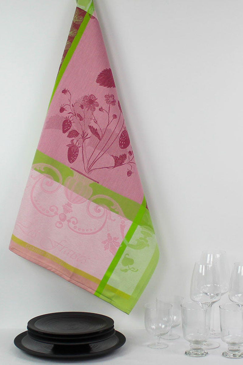 Garnier-Thiebaut Frasier Rose Kitchen Towel