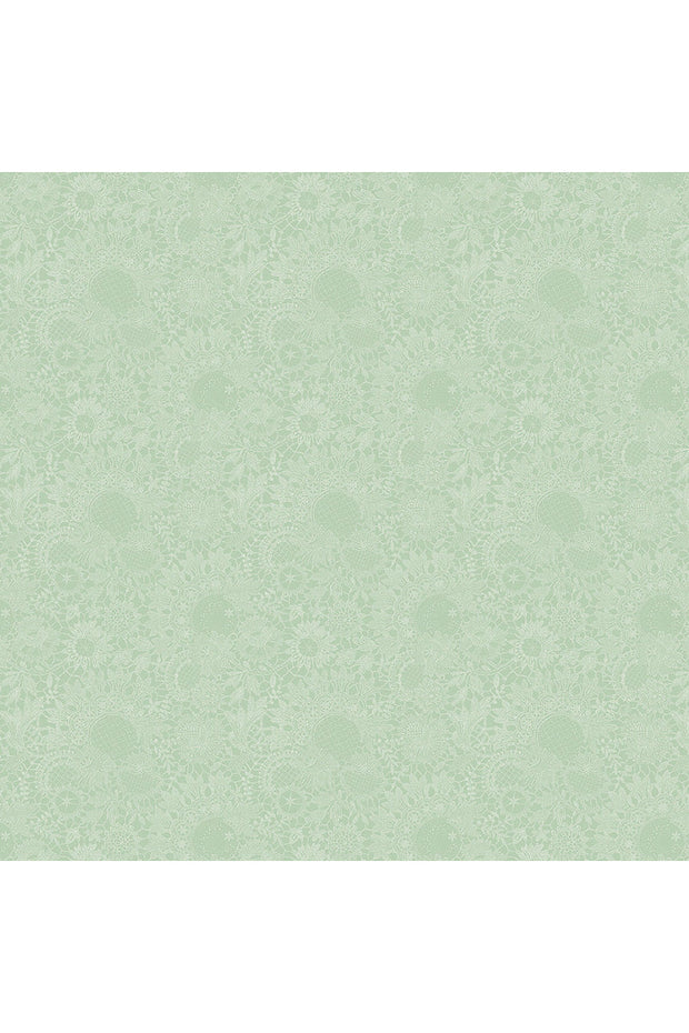 Garnier-Thiebaut Mille Guipures Jade Tablecloth 71" x 71"