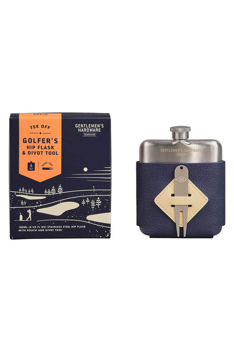 FLASK, GOLFER HIP AND TOOL SET