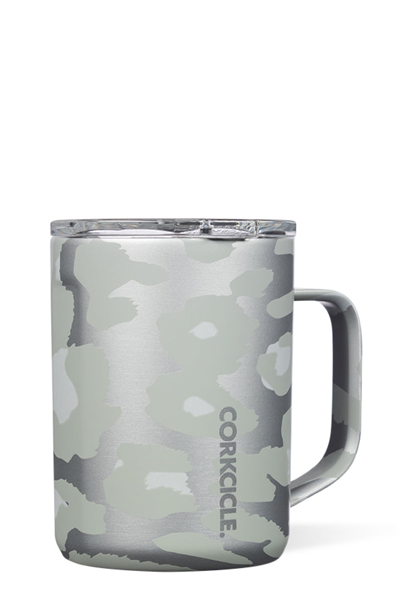 Corkcicle Mug Snow Leopard 16 oz