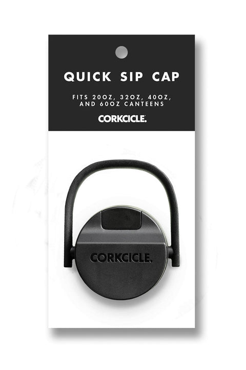 CAP, QUICK SIP BLACK