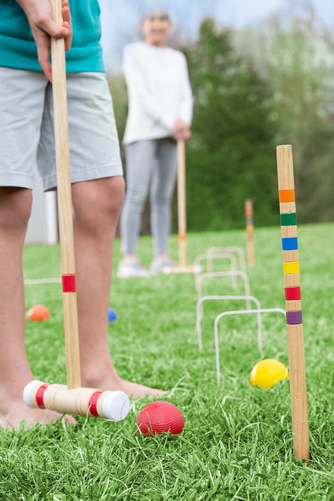 TOY, CLASSIC CROQUET SET