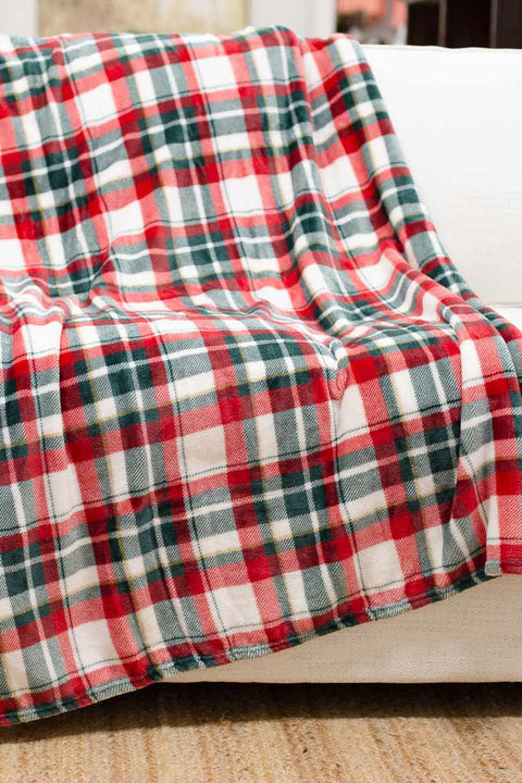 THROW, MANSFIELD PLAID 50X60