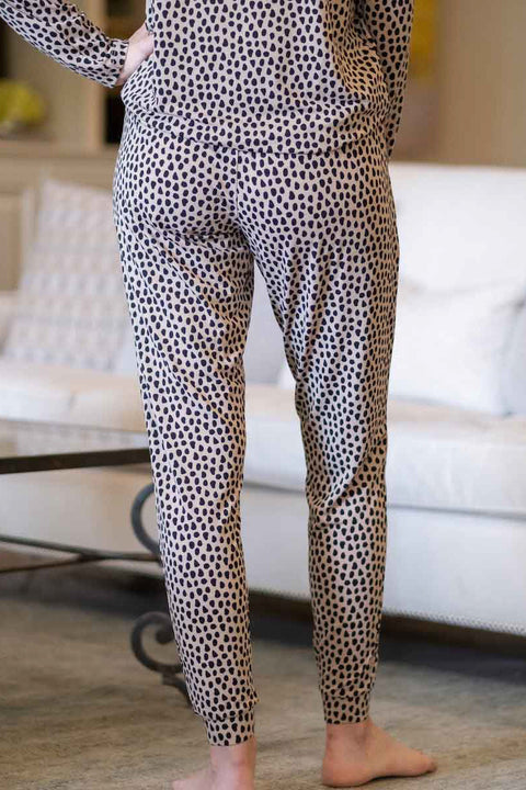 PANTS, CHEETAH JOGGER SM