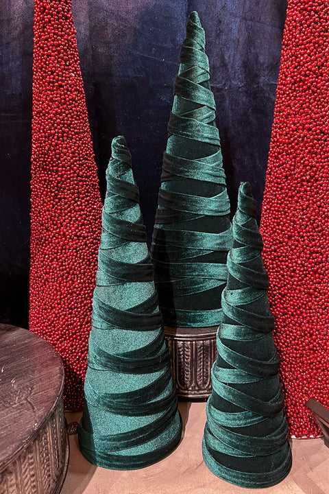 VELVET CONE TREE GREEN SM