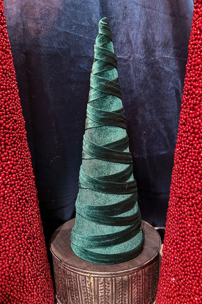 Velvet Cone Tree Green Medium