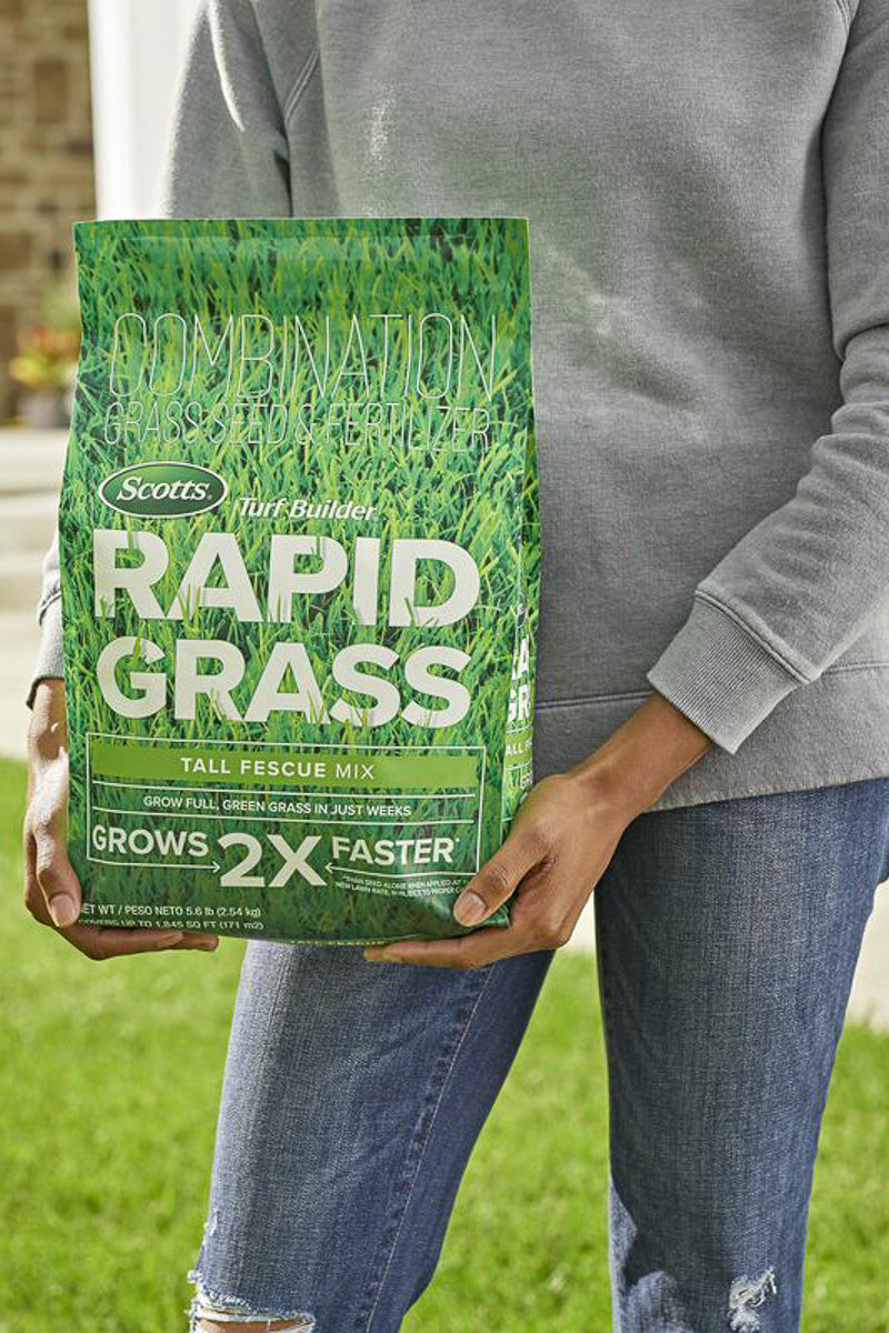 Scotts Rapid Grass Seed Tall Fescue Mix 5.6 lb