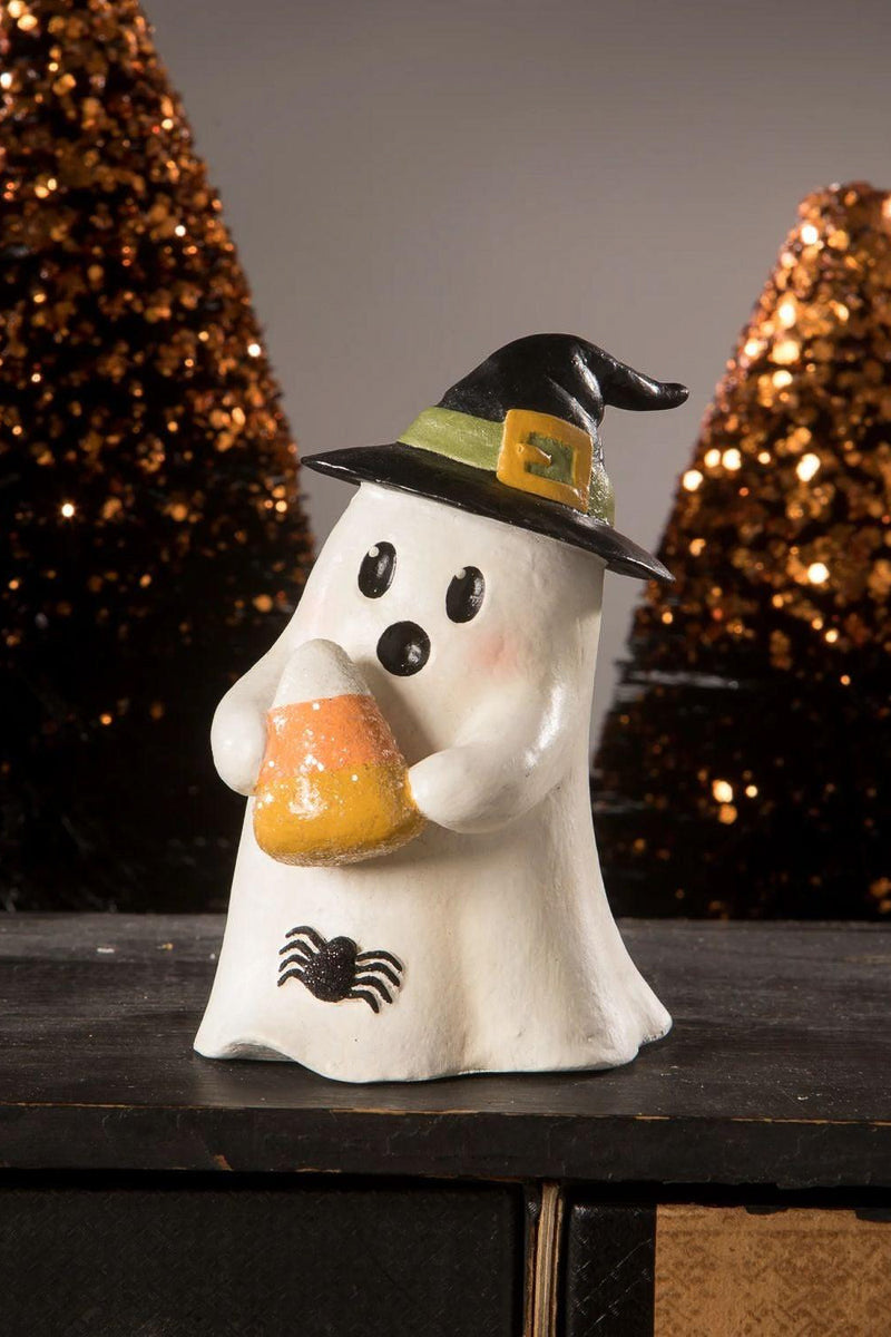 Bethany Lowe Ghost Gavin with Candy Corn