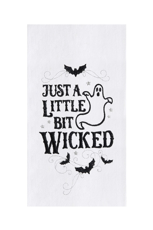 Little Bit Wicked Ghost Towel