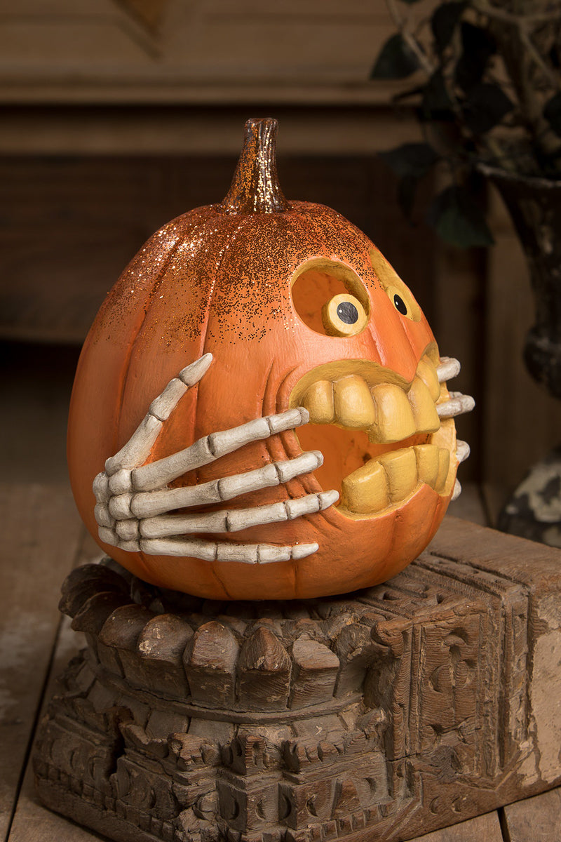 Bethany Lowe Funny Face Jack O' Lantern