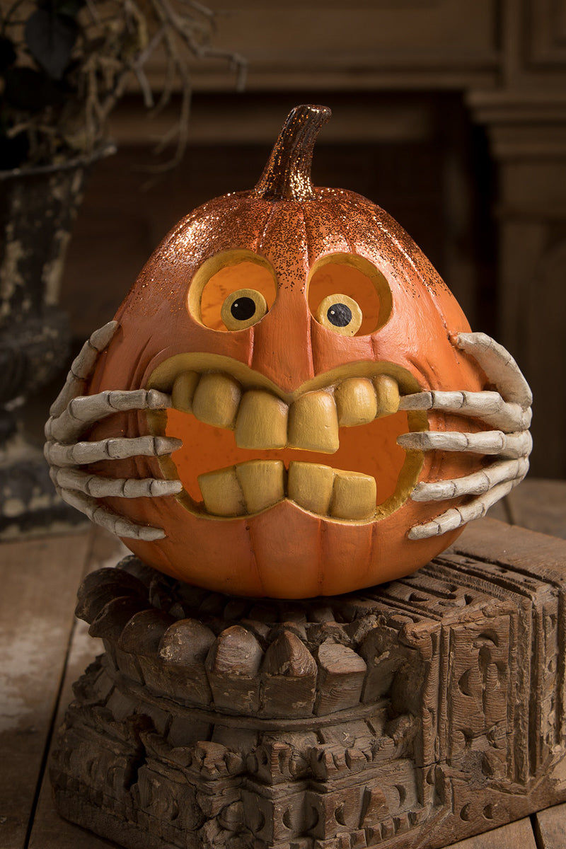 Bethany Lowe Funny Face Jack O' Lantern
