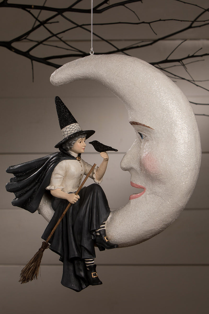 Bethany Lowe Bewitching Moon Witch 20"