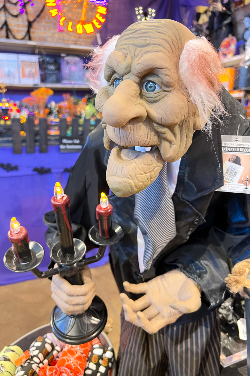 Halloween Lighted Animated Monster with Sound 36" Batteries Included (3 AA)