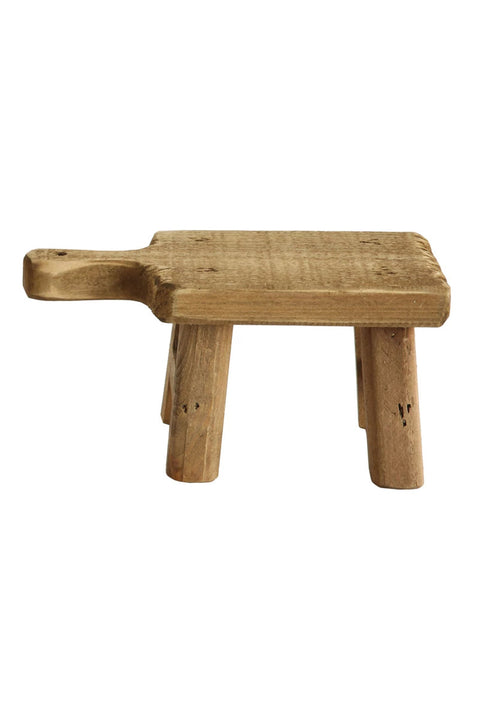 Square Wood Pedestal