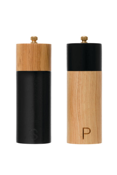 Salt & Pepper Mills Rubber Wood St