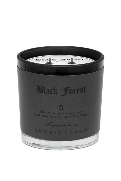 Archipelago Letterpress Candle Black Forest
