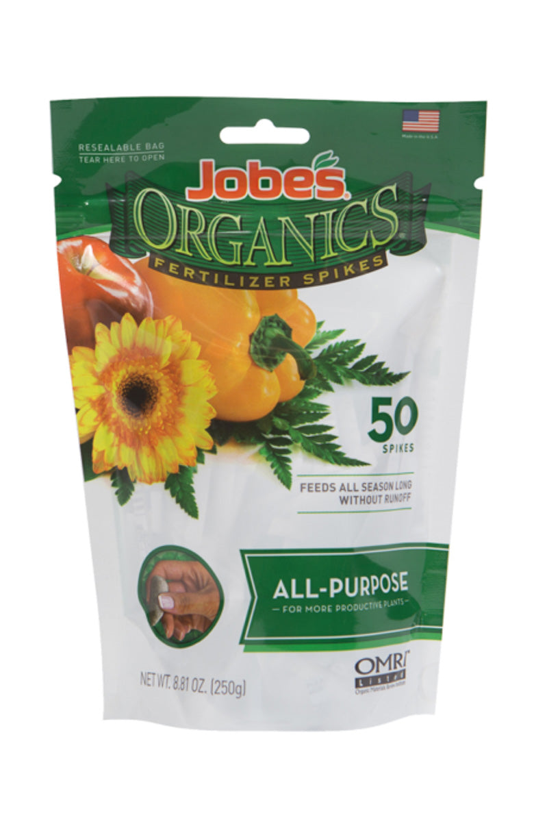 Jobe's All Purpose Fertilizer Spikes 50 Pack