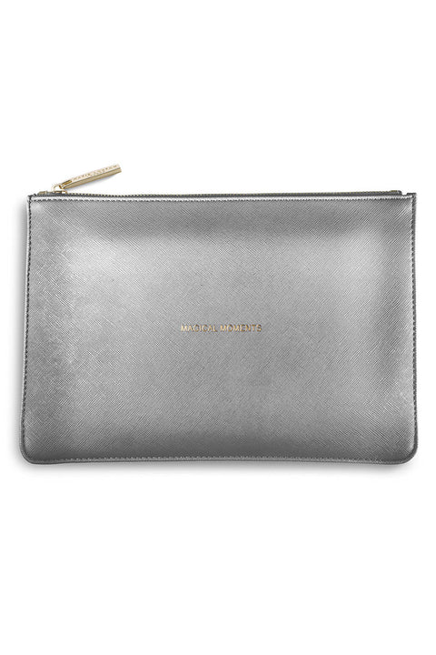 POUCH, MAGICAL MOMENTS SILVER