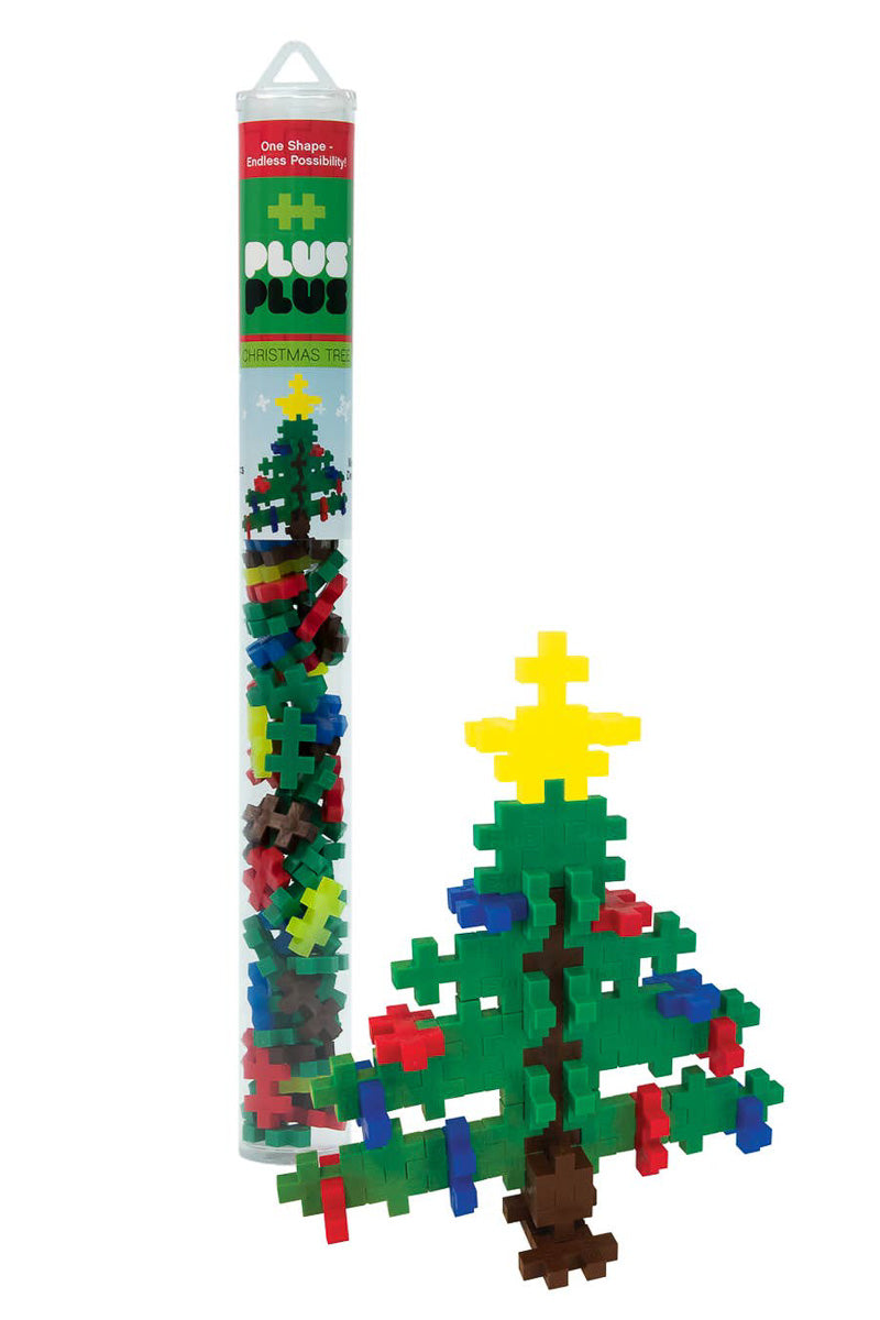 Plus-Plus Christmas Tree Tube 70 pieces