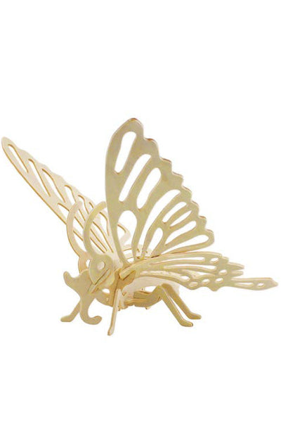 3D Classic Wooden Puzzle Butterfly