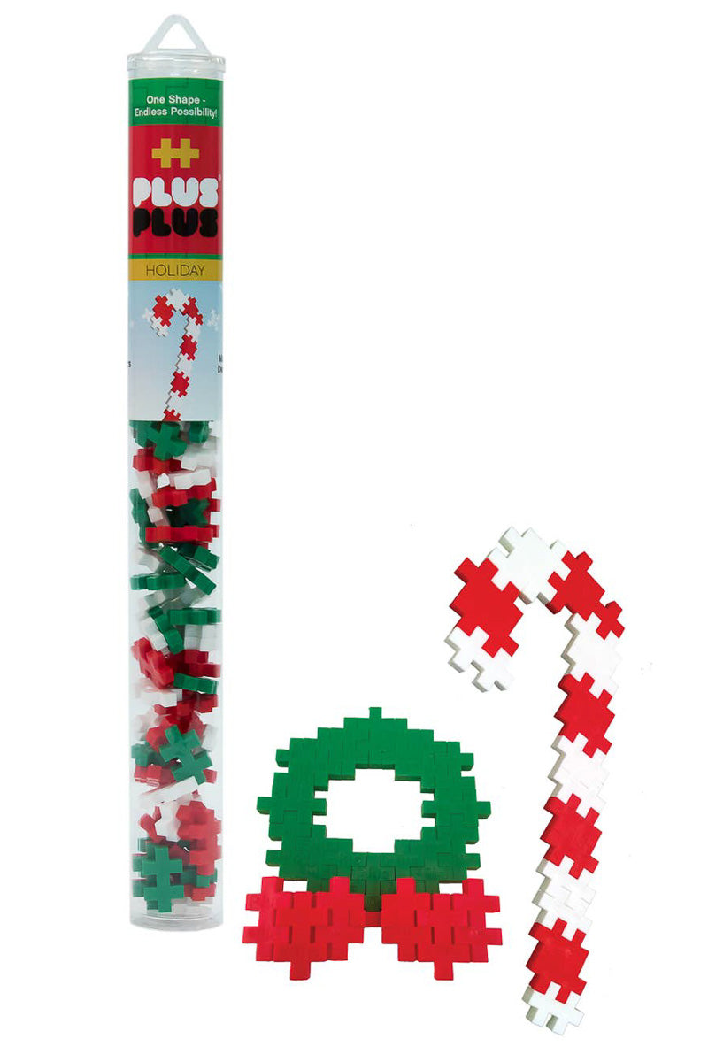 Plus-Plus Holiday Mix Tube 70 pieces