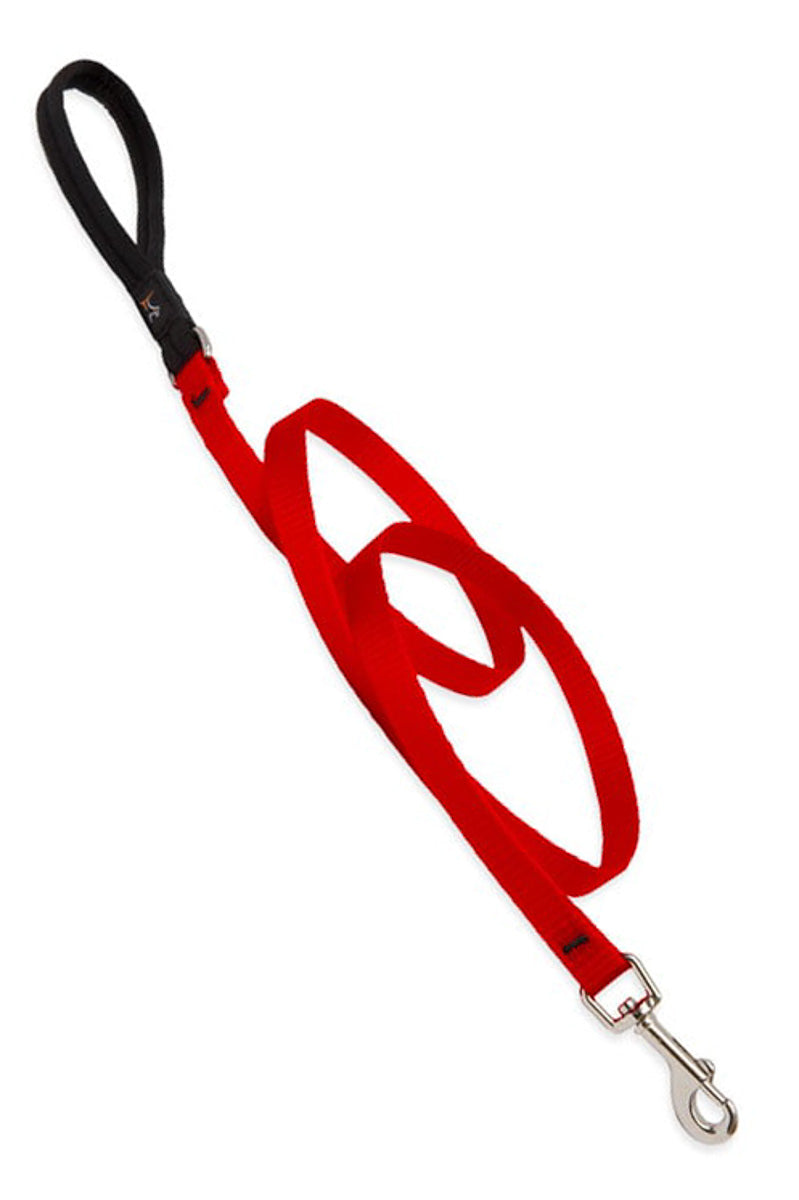 Lupine Leash Red 1/2" x 6'