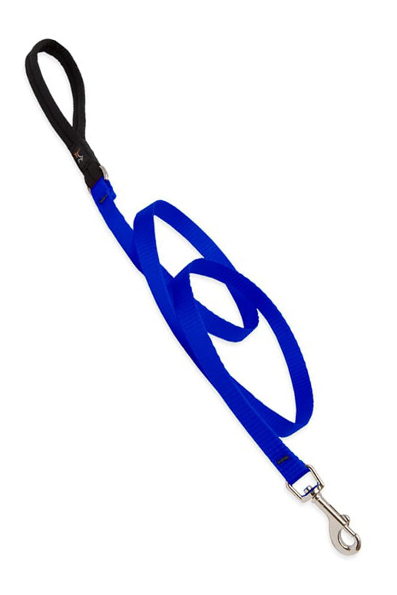 Lupine Leash Blue 1/2" x 6"