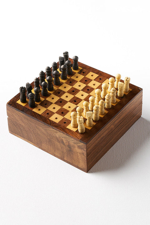 GAME TRAVEL CHESS ROSEWOOD
