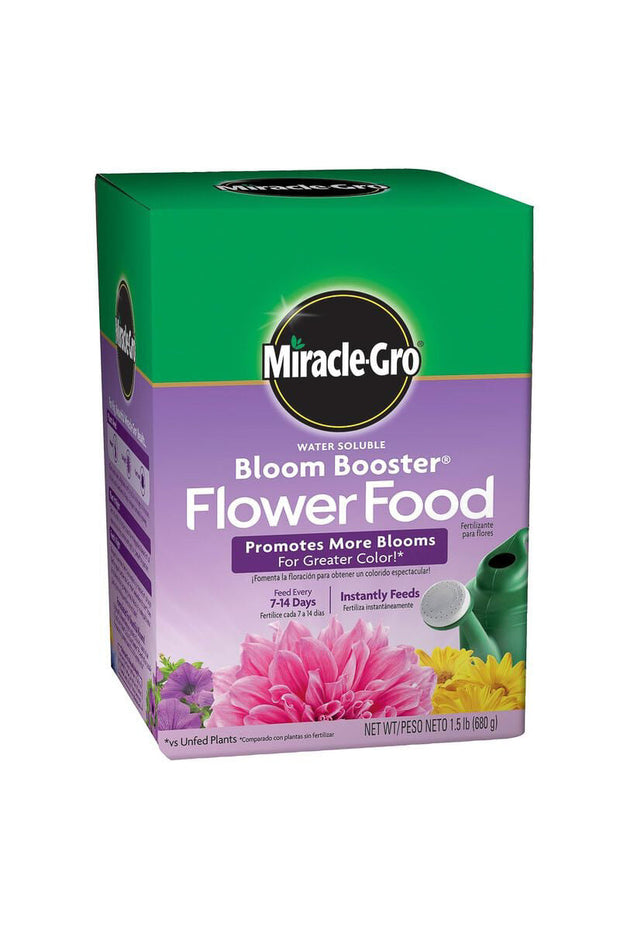 Miracle-Gro Water Soluble Bloom Booster Flower Food 10-52-10 4 lb