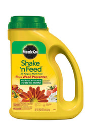 Miracle-Gro Shake 'N Feed All Purpose Plant Food + Weed Preventer