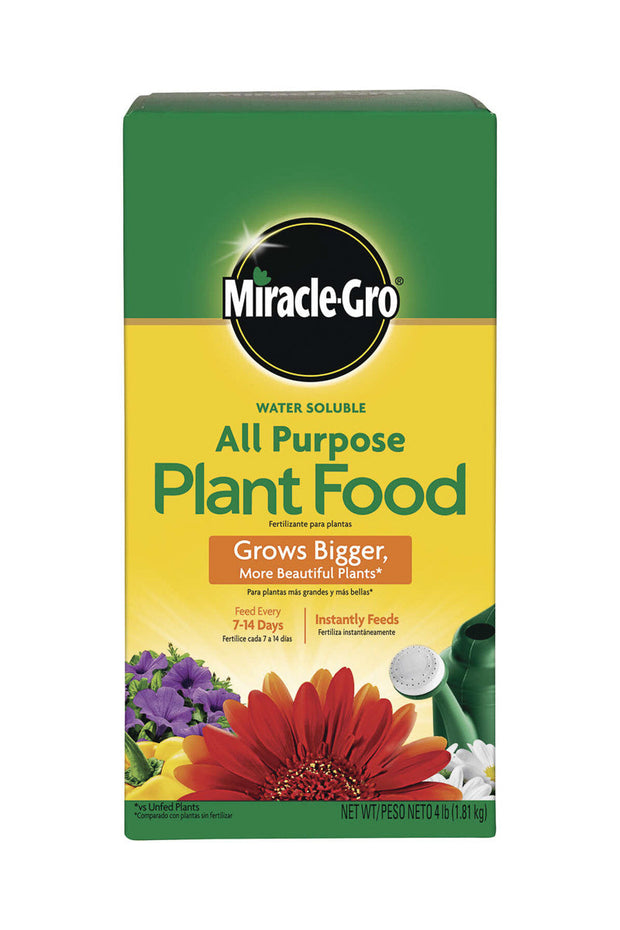 Miracle-Gro Water Soluble All Purpose Plant Food 24-8-16 4 lb