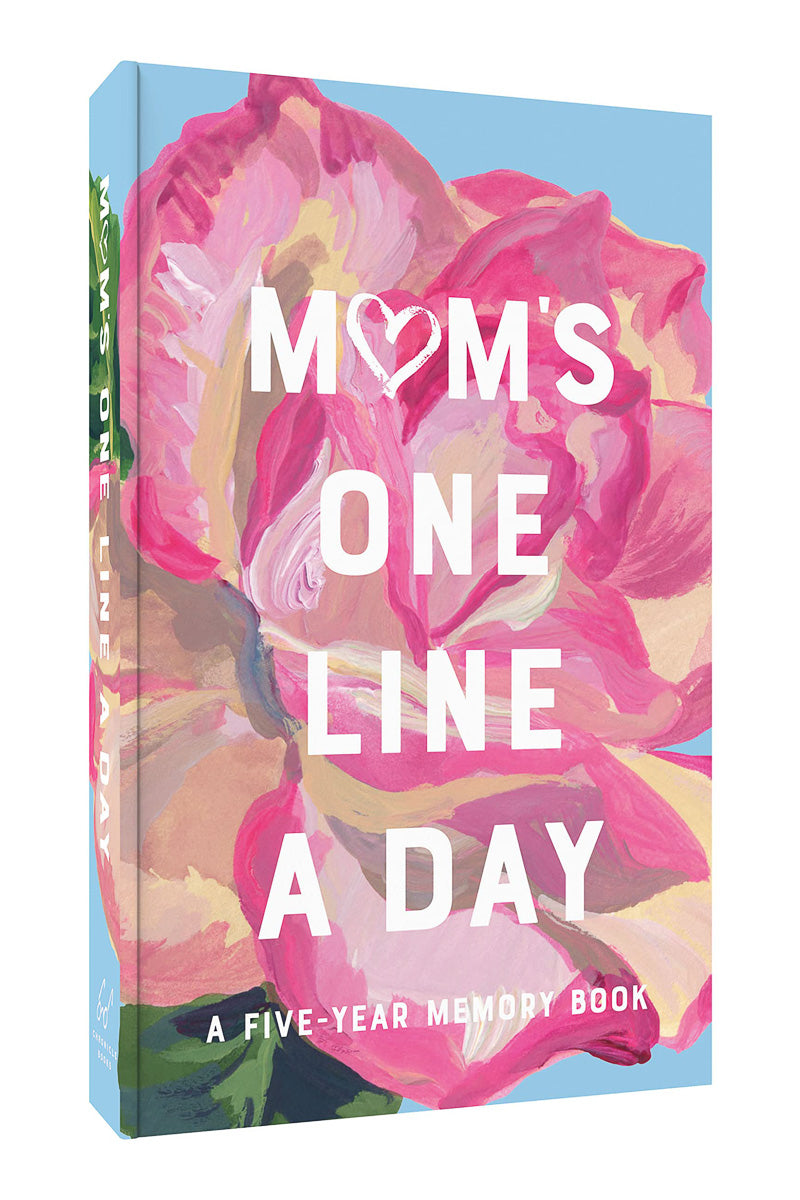 Mom's Floral One Line a Day: A Five-Year Memory Book