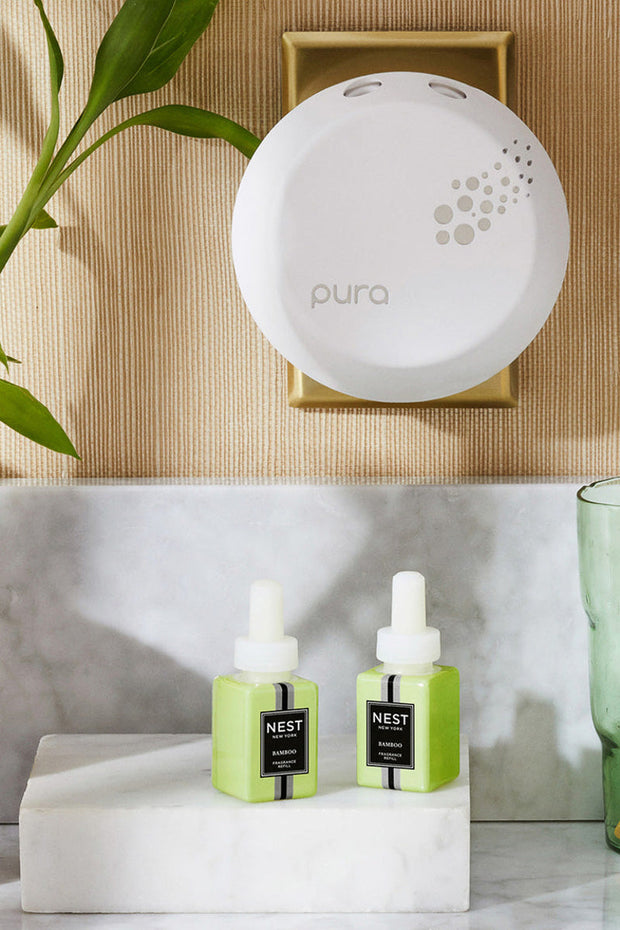 Nest x Pura Smart Home Fragrance Diffuser Refill Duo Bamboo