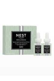 Nest x Pura Diffuser Refill Duo Wild Mint & Eucalyptus