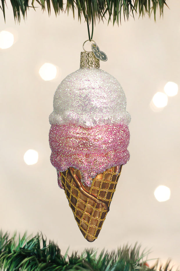 Ice Cream Cone Ornament