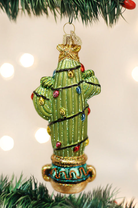 Christmas Cactus Ornament