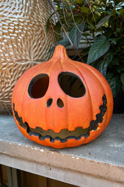 Smiling Skull Jack Mini Pumpkin