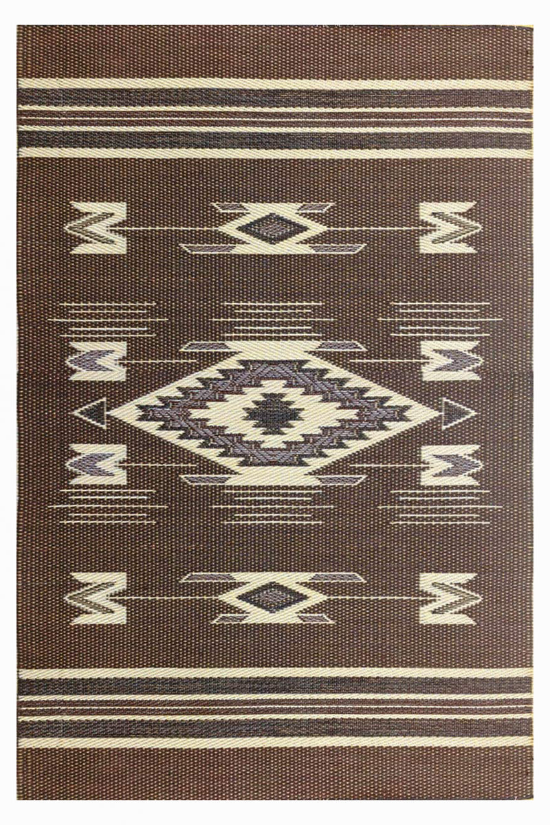 RUG, 4' x 6' NAVAJO BROWN