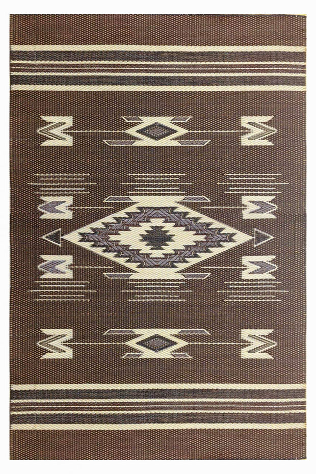 RUG, 4' x 6' NAVAJO BROWN