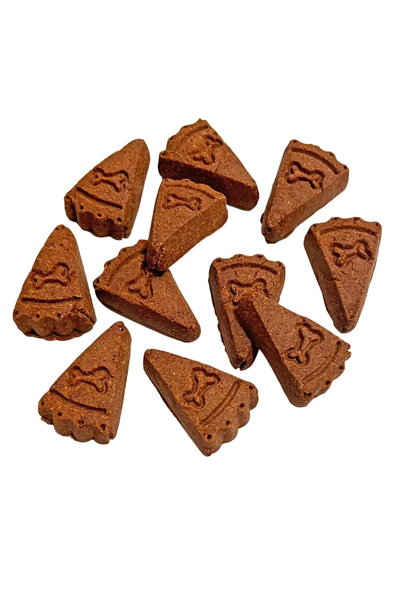 Lazy Dog Pup-PIE & Ice Cream Slices Triple Berry w/ Peanut Butter Dog Treats 5 oz