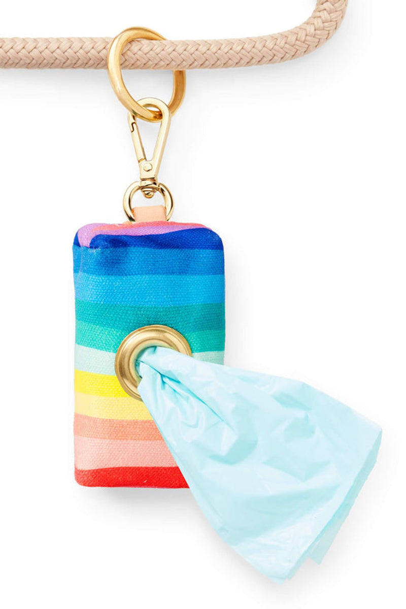 Foggy Dog Over the Rainbow Waste Bag Holder
