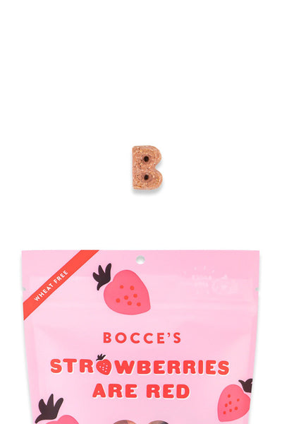 BOCCES STRAWBERRIES ARE RED