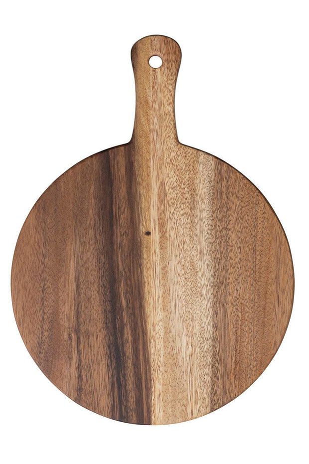 Cheese & Cutting Board With Handle Suar Wood