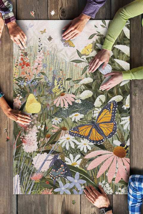 Butterfly Garden Puzzle 1000 Pieces