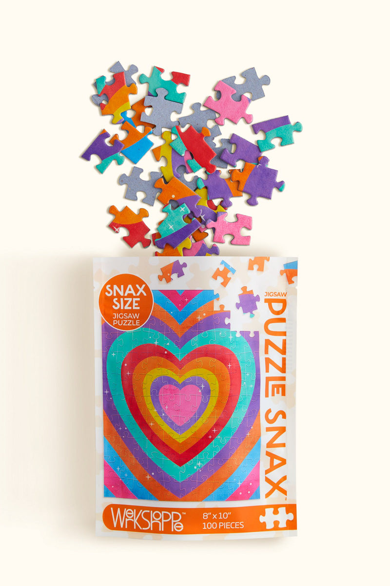 Velvet Heart Puzzle Snax 100 Piece